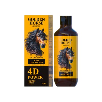 Golden Horse 4D power juuksemask-palsam 400ml