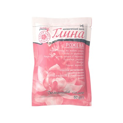 Косметическая глина Розовая 60 г. Golden Pharm
