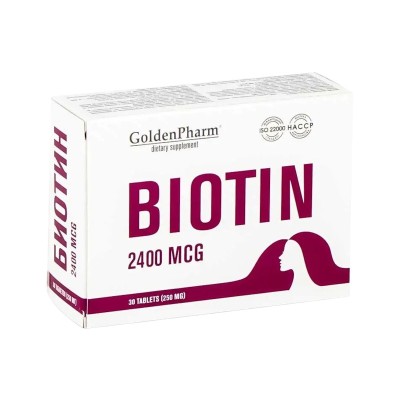 Биотин табл.№30 GoldenPharm