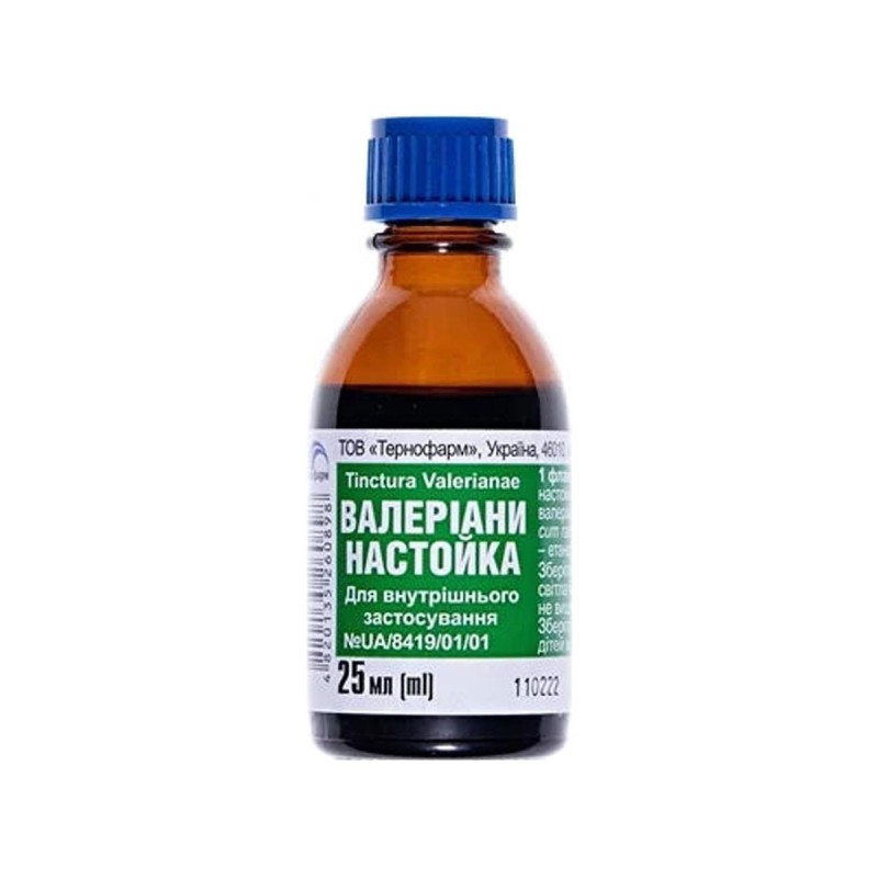 Palderjanitinktuur 25ml (Ukraina)