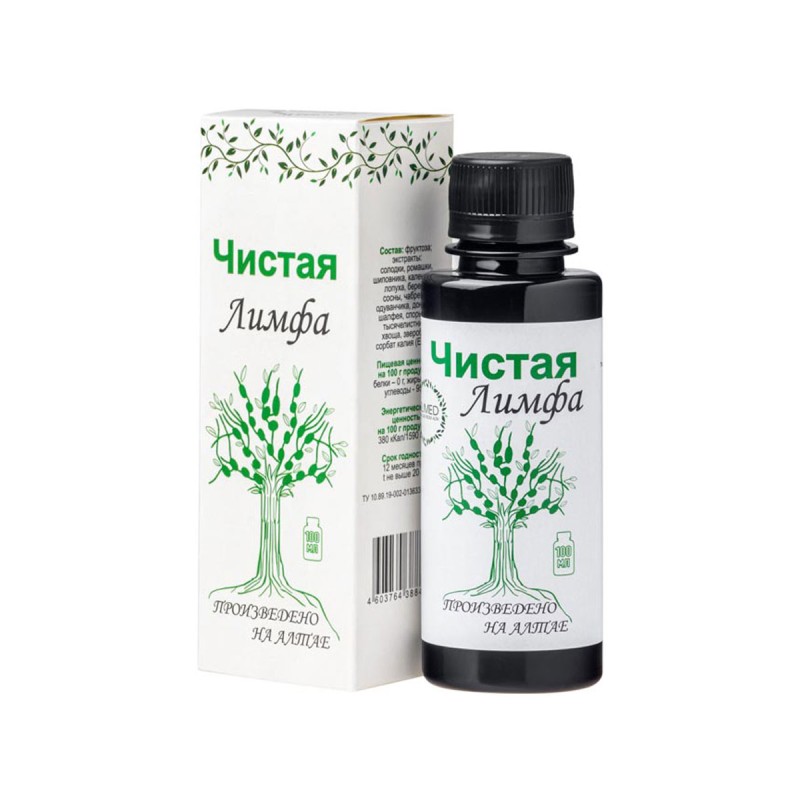 Taimne palsam lümfi puhastamiseks – 100ml Olimed