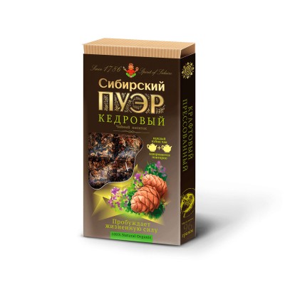 Taimetee “Siberi pu-erh” seeder 18 tk, tahvlites