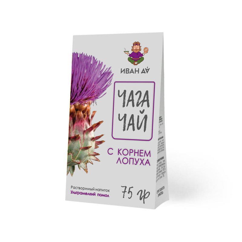 Ivan Da lahustuv chaga tee takja juurega 75g