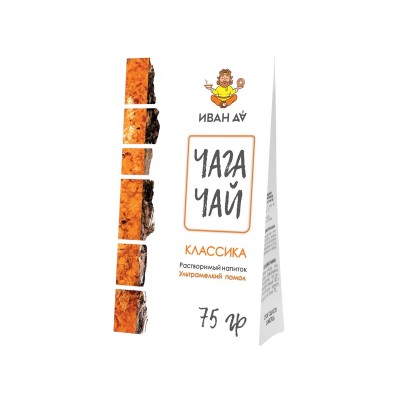 Ivan Da lahustuv chaga tee klassika 75g