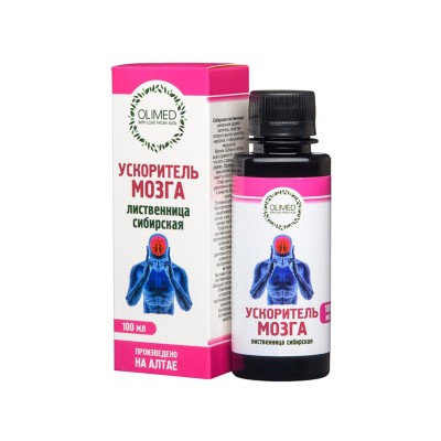 Taimne palsam ajutegevusele – Siberi lehis, 100ml Olimed