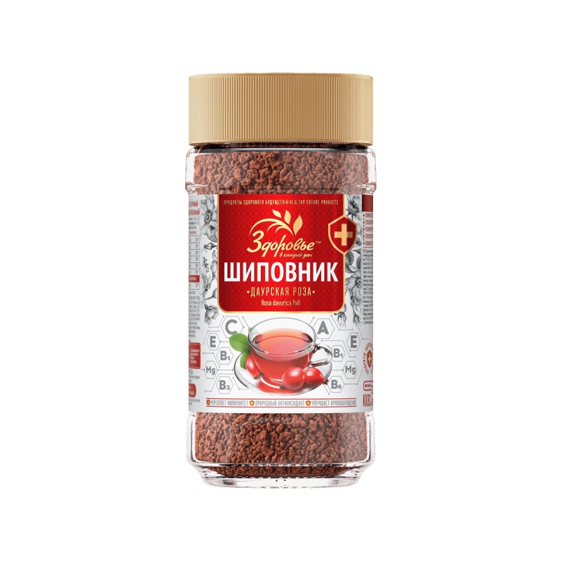 Шиповник гранула ЗДОРОВЬЕ 75 гр ( стекл. банка)