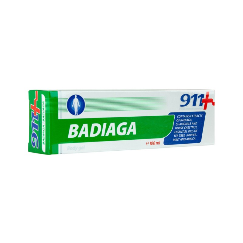 911+Badjaga Jõekäsna geel 100 ml
