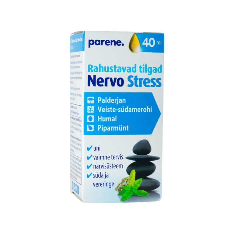 Успокаивающие капли Nervo Stress 40мл