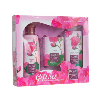 Rose of Bulgaria Подарочный набор Gift Set travel для женщин