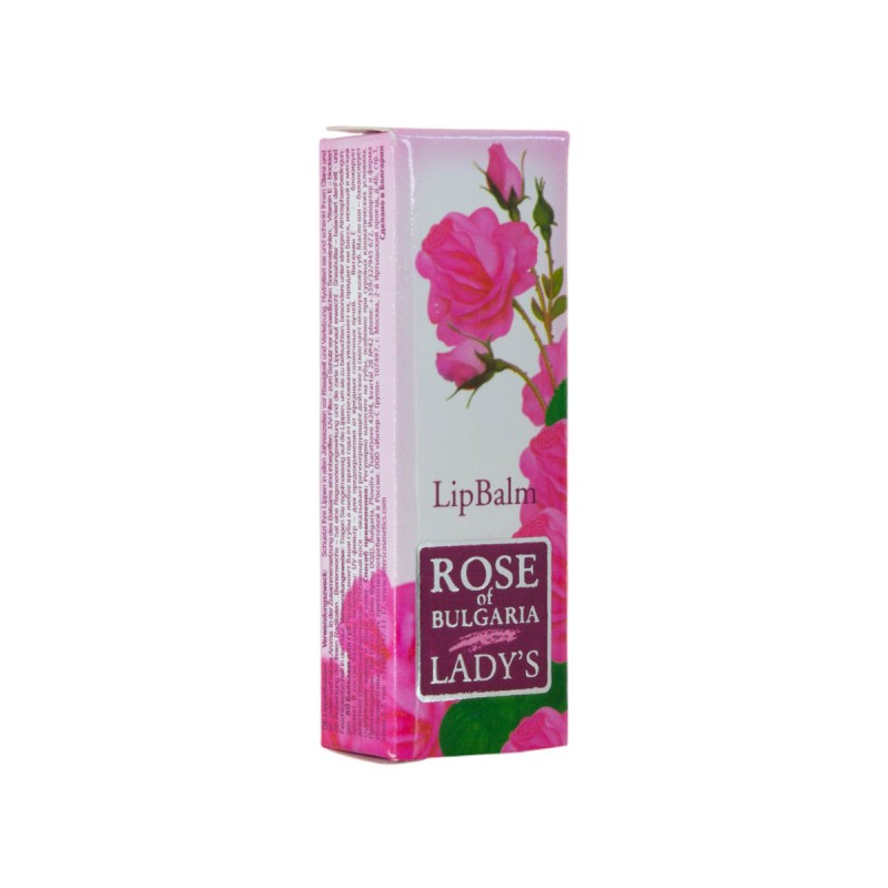 Rose of Bulgaria Бальзам для губ 5мл с розовым маслом