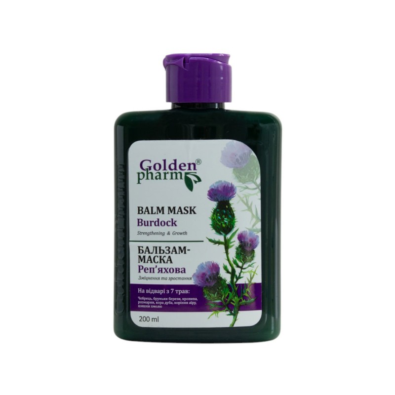 Golden Pharm Бальзам-маска Репейная 200мл