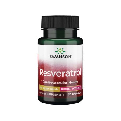 Swanson Ресвератрол 250мг 30 капс. SWU530