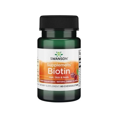 Swanson Biotin 5mg 60 kaps SW1546