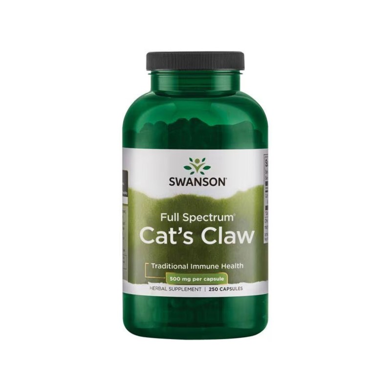 Swanson Cat`s Claw 500mg 250kaps. SW757