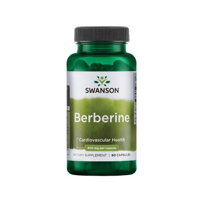 Swanson Berberine 400mg 60 kaps. SW1411