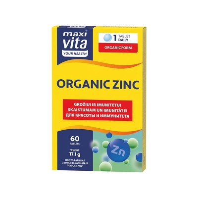 Maxivita Orgaaniline tsink N60