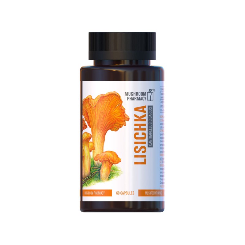 Гриб Лисичка капсулы 60 шт Mushroom Pharmacy