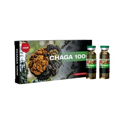 Herbin Chaga 1000 10ml flakoonid 10tk