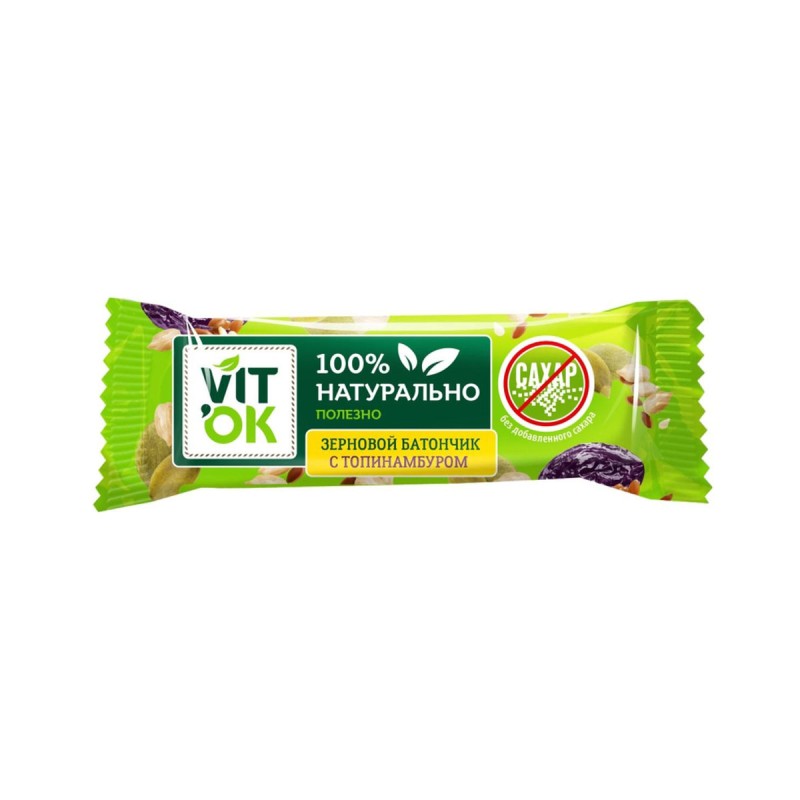 Конфета - батончик "VITok" с топинамбуром 30гр