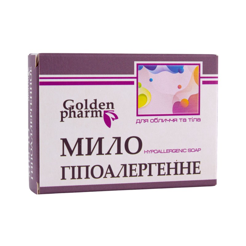 Мыло гипоаллергенное 70 г. Golden Pharm