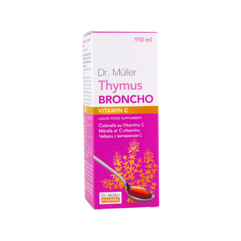 Dr.Müller Bronho Nõmm-Liivatee c-vitamiiniga 110ml