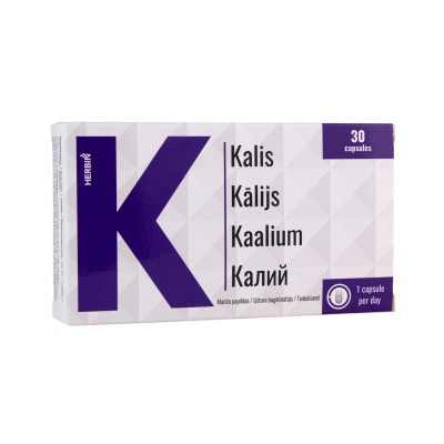Калий капсулы N30 Herbin