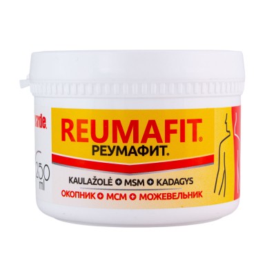 Virde Reumafit kehageel varemerohu ja kadaka ekstraktide ning MSM-iga 250ml