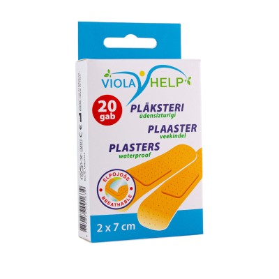Haavaplaster 2x7cm 20tk