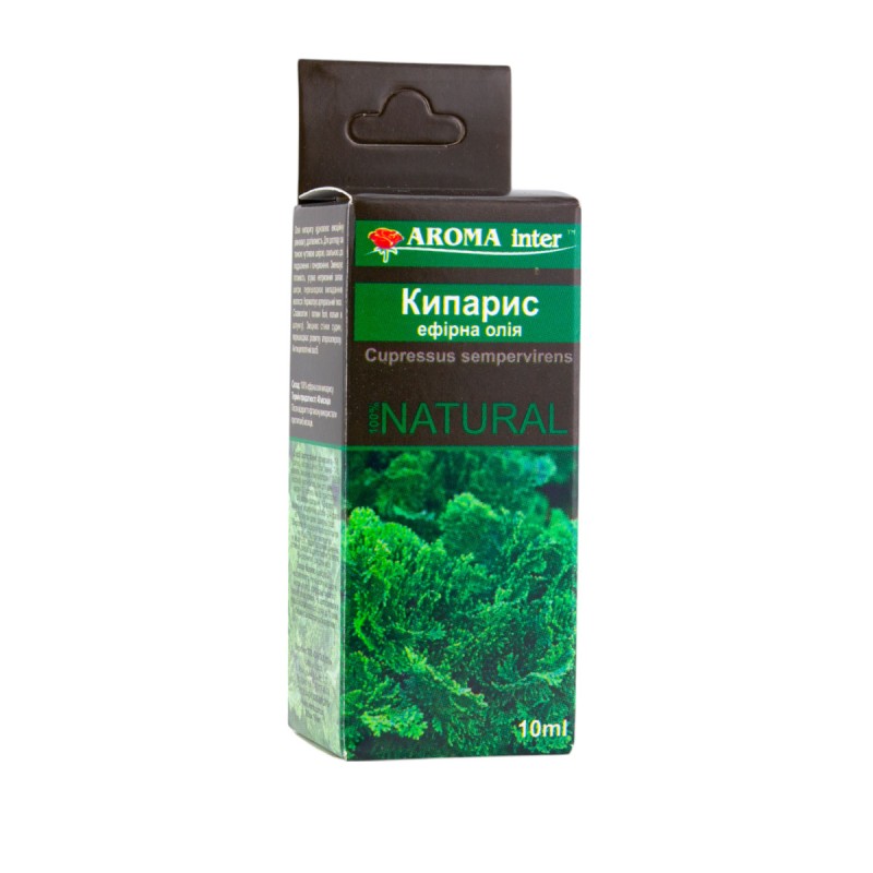 Эфирное масло 10мл Кипарис Aroma Inter