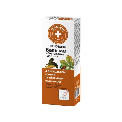The Doctor Venotonik palsam "Jalgade Määre" 75ml