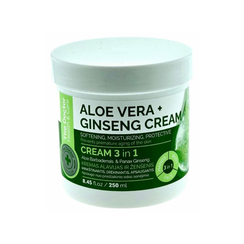 The Doctor aloe vera ja zenshen universaalne kreem 250ml