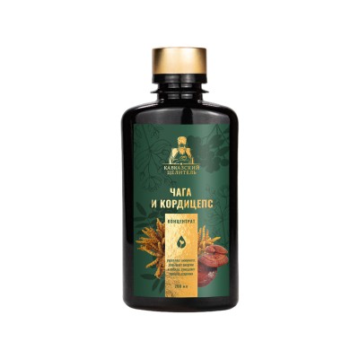 Kaukaasia Suveniir chaga ja korditsepsi kontsentraat 200ml