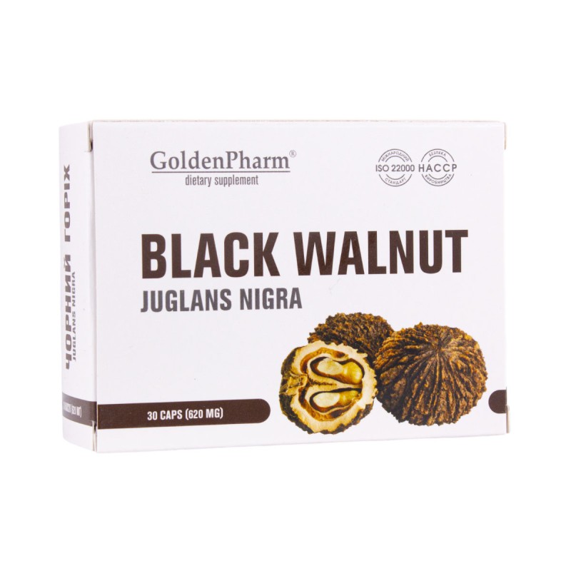 Черный орех капс. N30 Golden Pharm