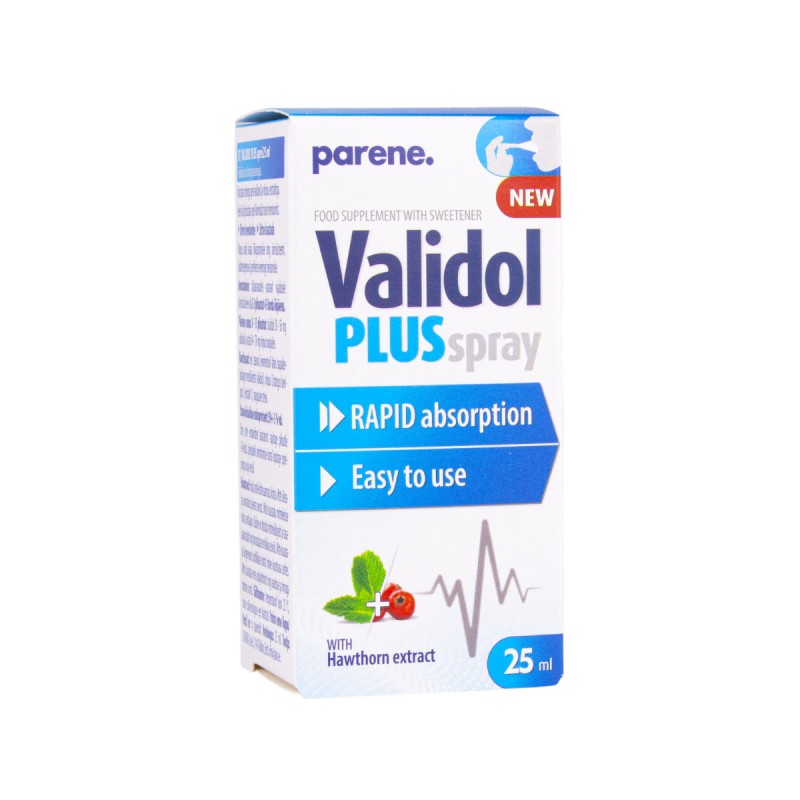 Validol Plus sprei 25ml  Paira