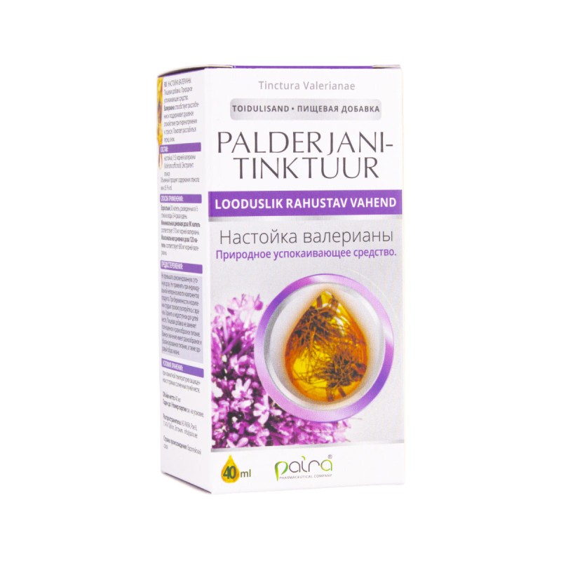 Palderjanitinktuur 40ml Paira