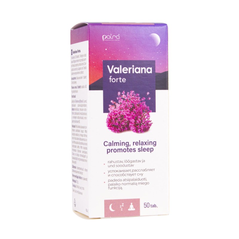 Valeriana Forte tab.200mg N50 Paira