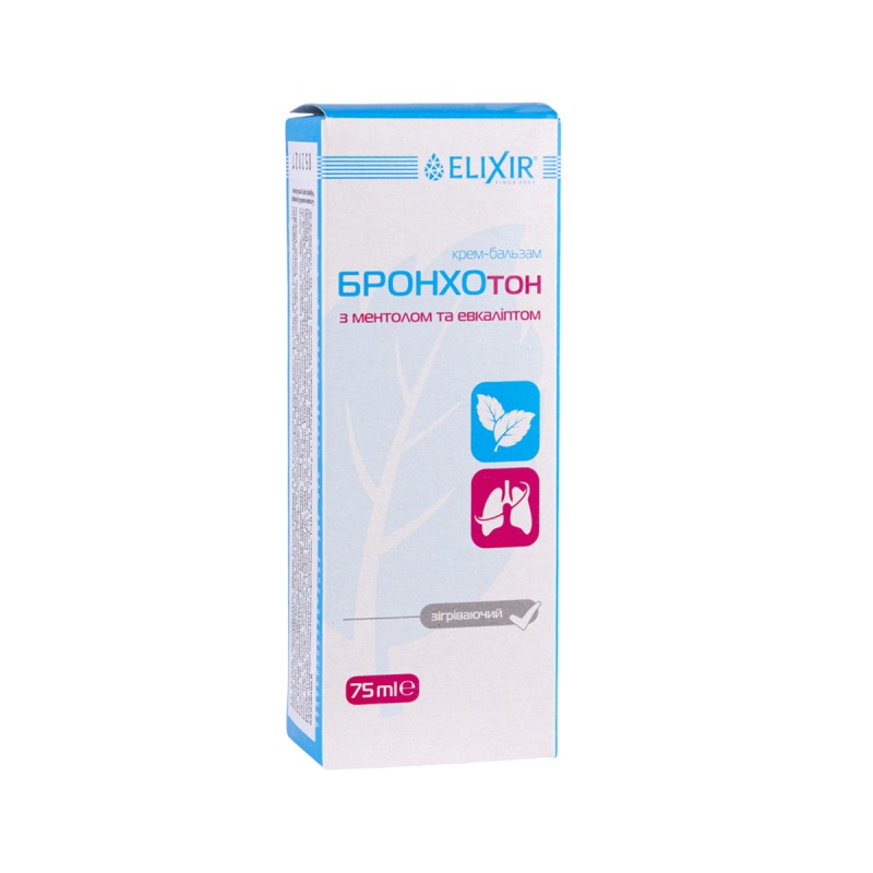 Elixir Bronhoton kreem palsam mentooli ja eukalüptiga 75ml