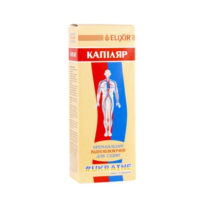 Elixir Kapilar kreem- palsam jalgadele 75ml