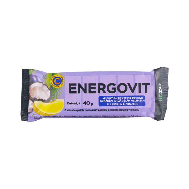 Batoonike "EnergoVit" 40g (kookos+melon+must ploom+vit.C)