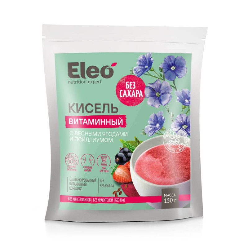 Eleo Kissell metsa marjade ja psülliumiga 150g
