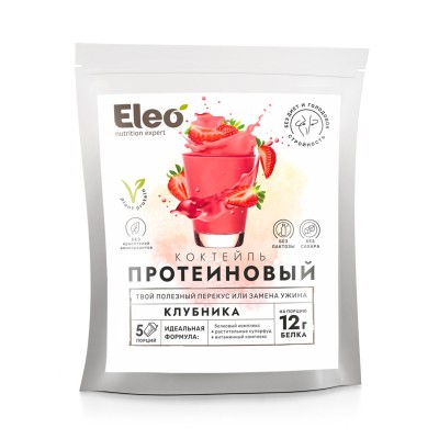 Eleo Proteiini kokteil maasikas 150g