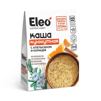 Eleo Каша кунжутная с апельсином и корицей 200 г