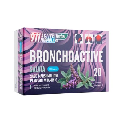 911 Activ Formula Herbal БронхоАктив табл. N20