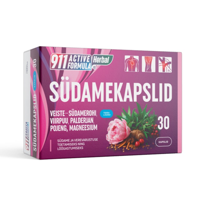 Activ Formula Herbal Südamekapslid + Magneesium N30