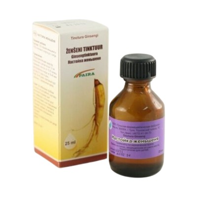 Tinktuur Ginseng 25 ml Paira