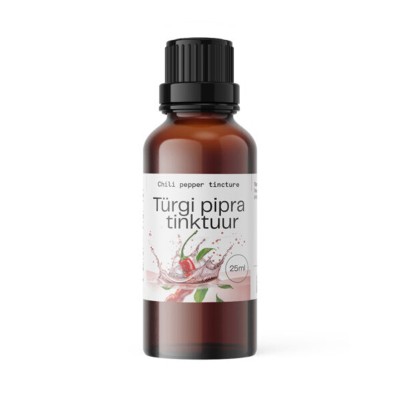 Tinktuur Türgi pipra 25ml Paira