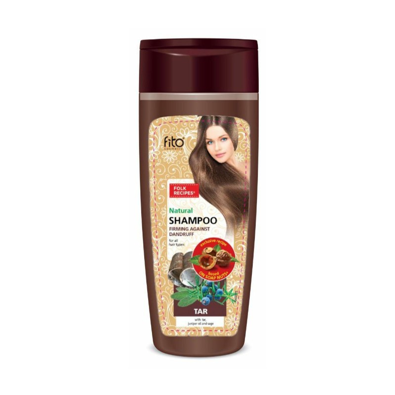 Шампунь для всех типов волос  Дегтярный с маслом можжевельника и шалфеем 270мл