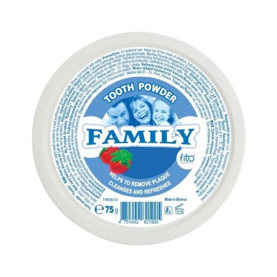 Fitokosmetic Perekonna hambapulber 75g