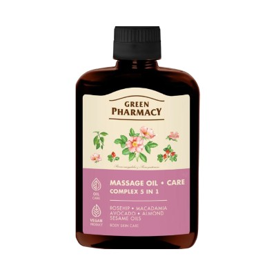 Green Pharmacy Массажное масло Комплексное 5в1 200 мл