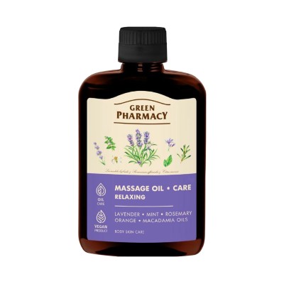 Green Pharmacy lõõgastav massaažiõli 200 ml